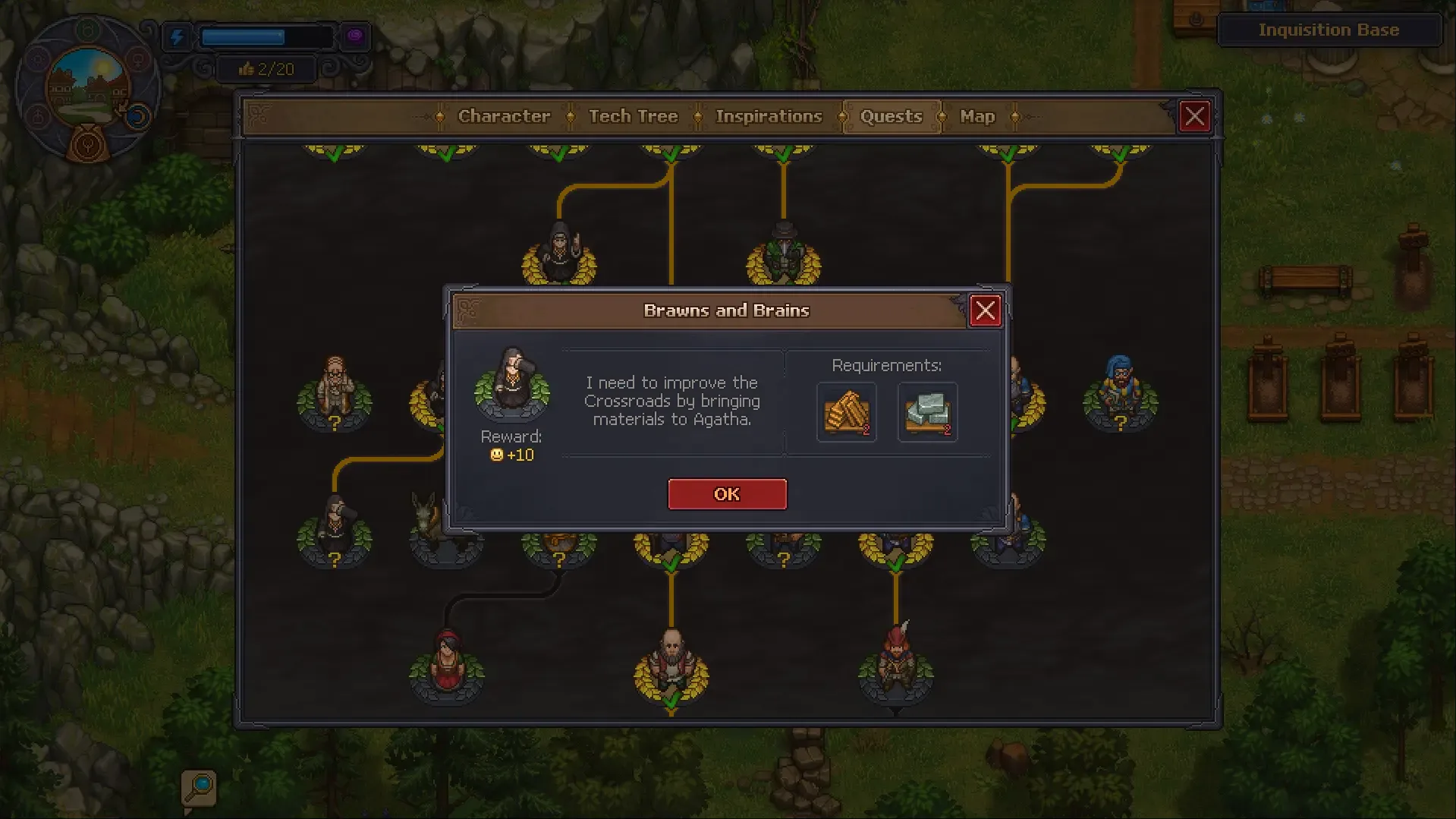 Brawns and Brains Quest
