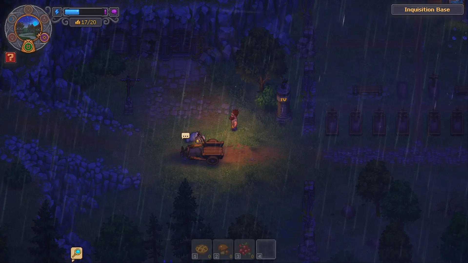 Donkey Bringing the Corpse