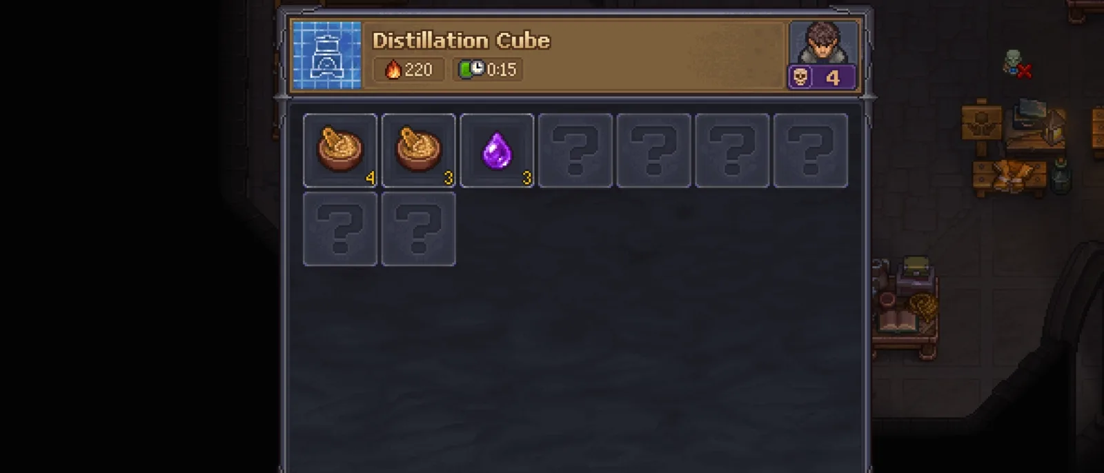 Graveyard Keeper II Melted Fat Distillation Cube
