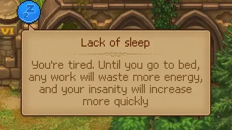 Lack of Sleep