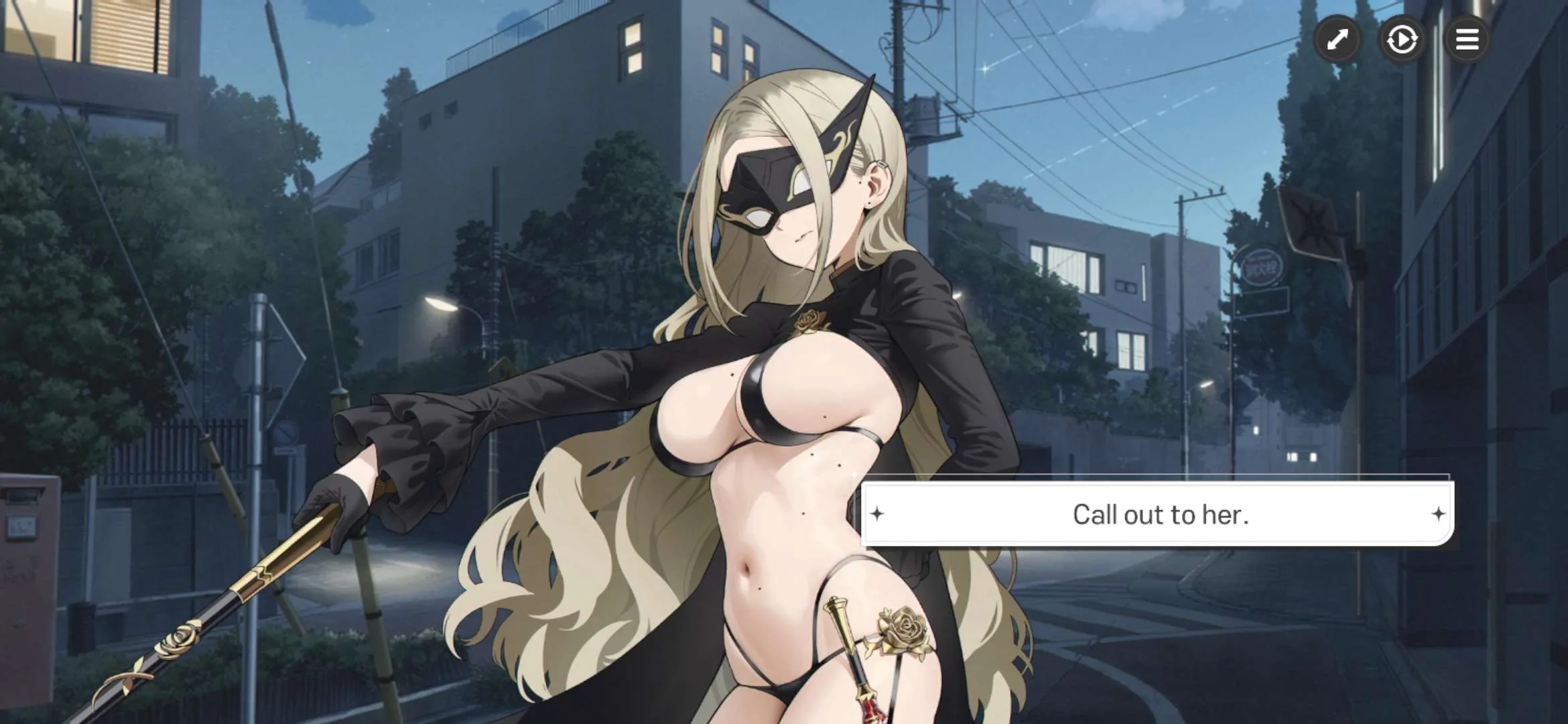 Moa Dialogue Option in Free Time
