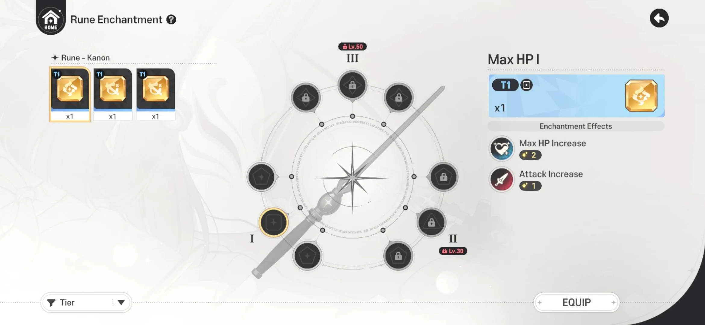 gem shape slot