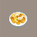 Boiled and Deep-Fried White Shrimp
