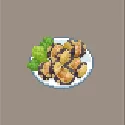 Deep-Fried Eggplant Shrimp Meatballs