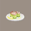 Great Spider Crab and Cucumber Sushi