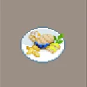 Roasted Tropical Fish and Garlic
