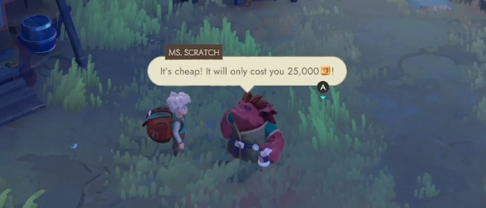 Moonlighter II Ms Scratch Shop Upgrade 1