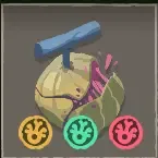Relic with 3 Stamps